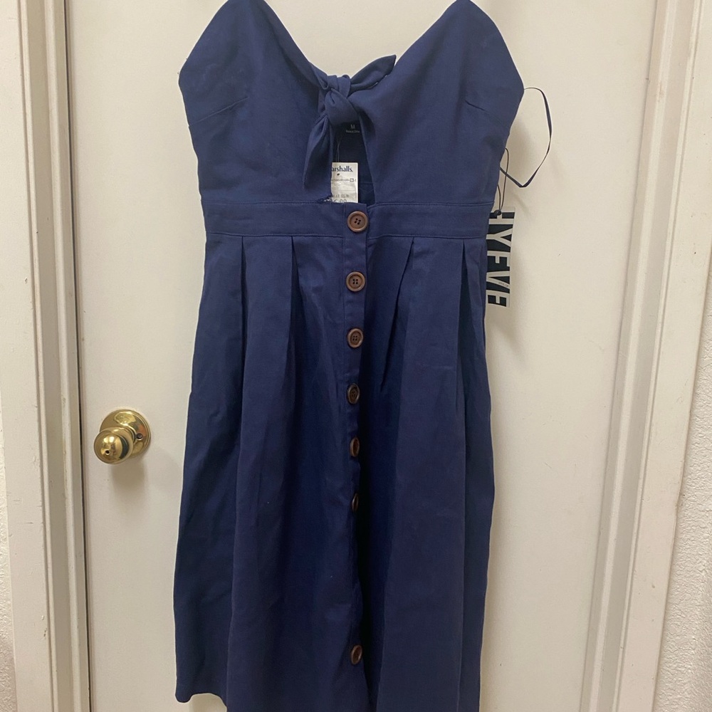 HYFVE Blue Sweetheart Sundress Size M